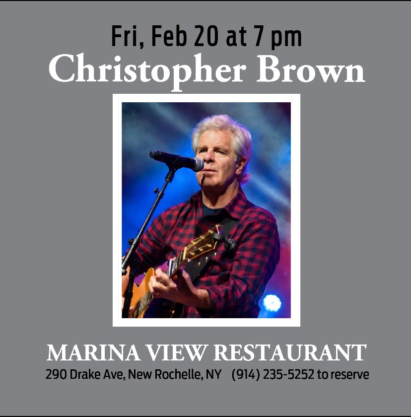 Christopher Brown Feb 20th flyer